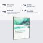 Preview: Tuerschild Vitrum G aus Glas und Edelstahl 150 150 mm